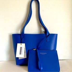 Teddy Blake - New York. Alice Vitello Small - Shoulder Bag. Royal Blue.